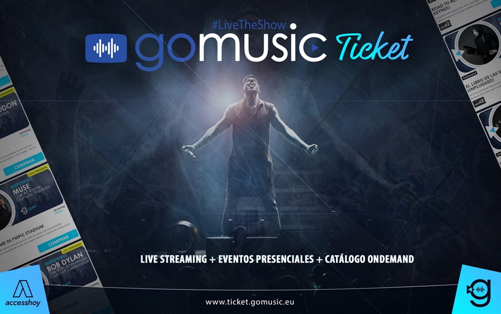 GoMusic Ticket, un paso más hacia una nueva forma de consumir espectáculos