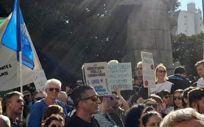 Las calles son nuestras: la sociedad apoyó a la educación pública en la Marcha Federal Universitaria