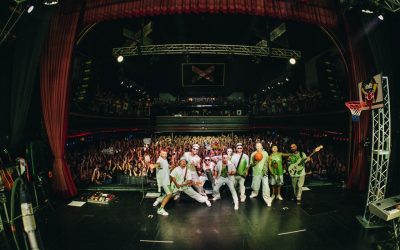 Los Caligaris llevaron “Maquillaje y canción” al Vorterix