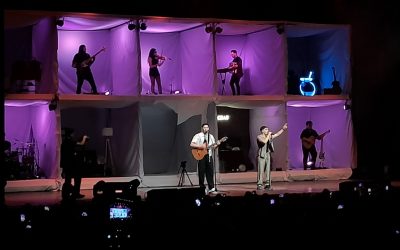 Una peña en calle Corrientes: Campedrinos llevó el folklore al Ópera